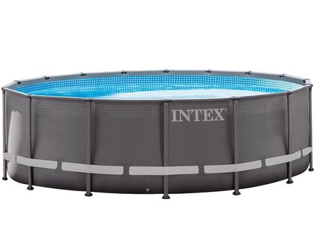 Intex Ultra Frame Pool Ø488 x 122 cm Incl. Zandfilter Pomp