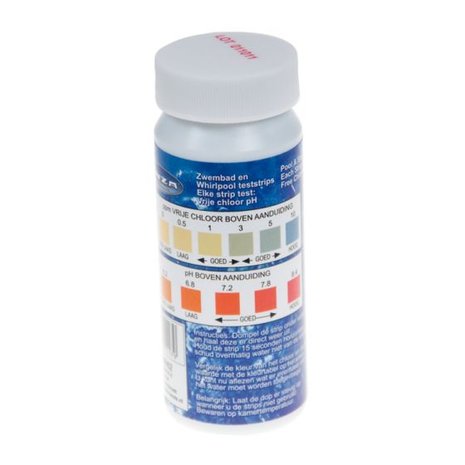 Interline teststrips 25 stuks chloor/pH-waarde zonder verpakking